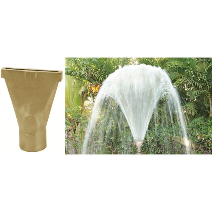 1.5" Fan Jet Fountain Nozzle (3.8cm)
