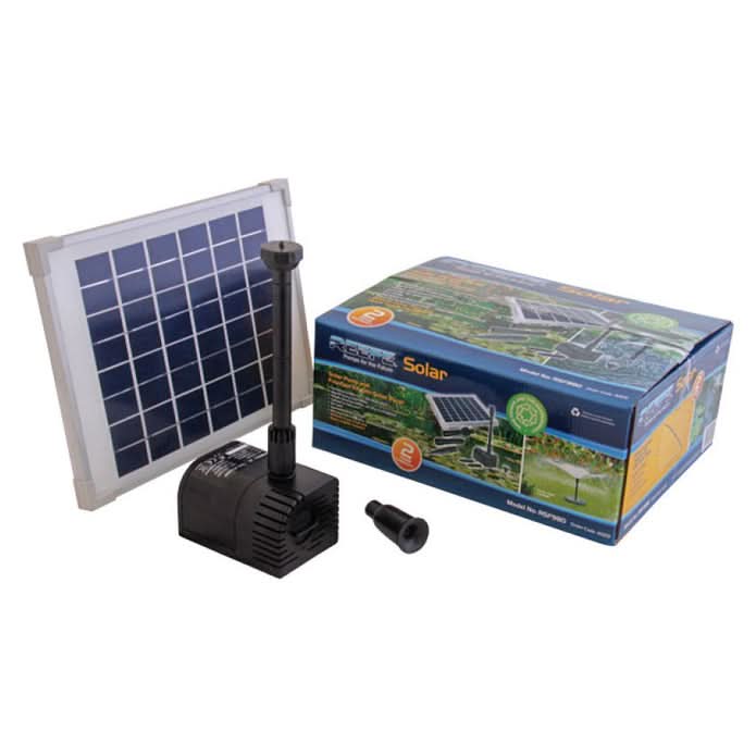 Reefe Solar Fountain & Pond Pump RSF1360 - 2.1m, 1360LPH