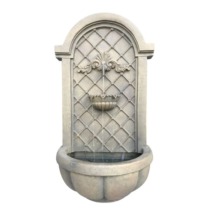 Sicilian Wall Water Fountain Mounted - 80cm