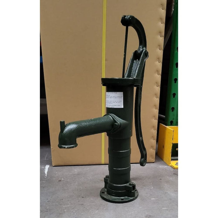 Cast Iron Hand Pump or Whiskey Barrel