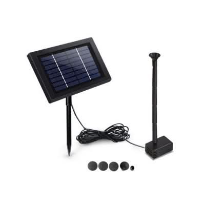 Solar Fountain & Pond Pump w/ Panel - 230LPH, Max 1.2m