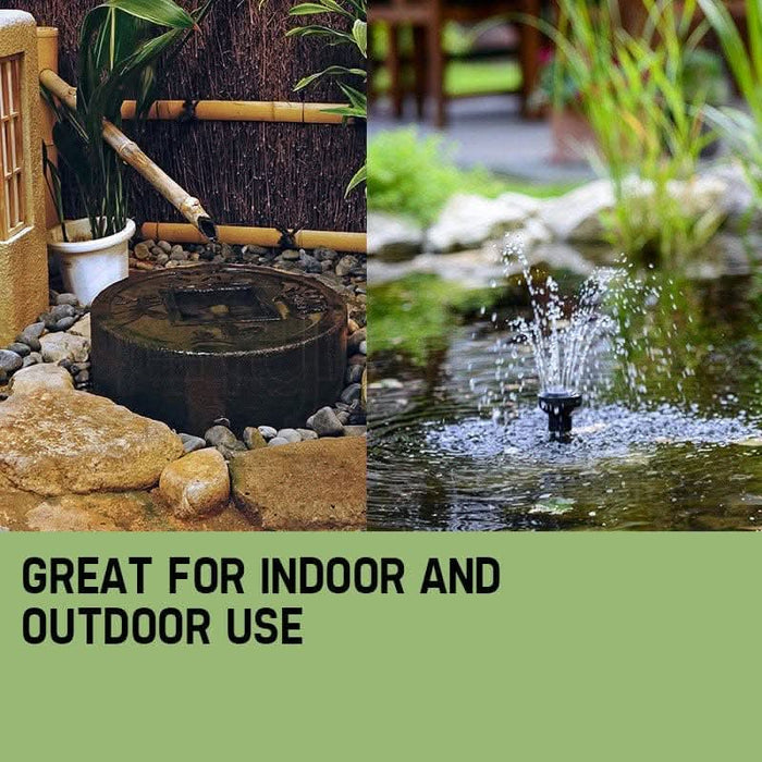 Solar Water Pump w/ Panel - Low Voltage 24V, 1600LPH