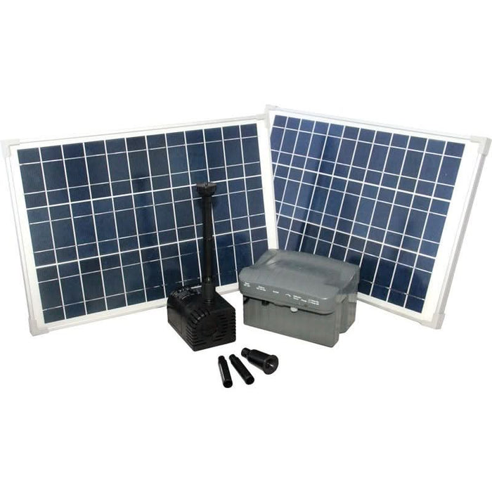 Reefe Solar Fountain & Pond Pump RSFB3400 w/ Battery - 3.0m, 3400LPH