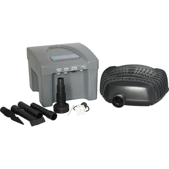Reefe Solar Fountain & Pond Pump RSFB2500 w/ Battery - 2.1m, 2500LPH