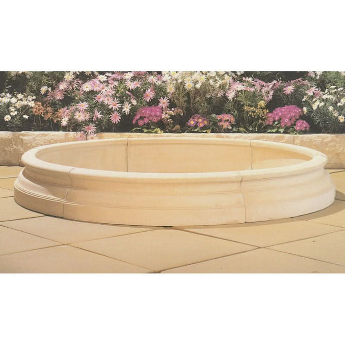 Classical Concrete Fountain Pond - 320cm