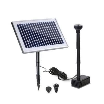 Solar Fountain & Pond Pump w/ Panel - 500LPH
