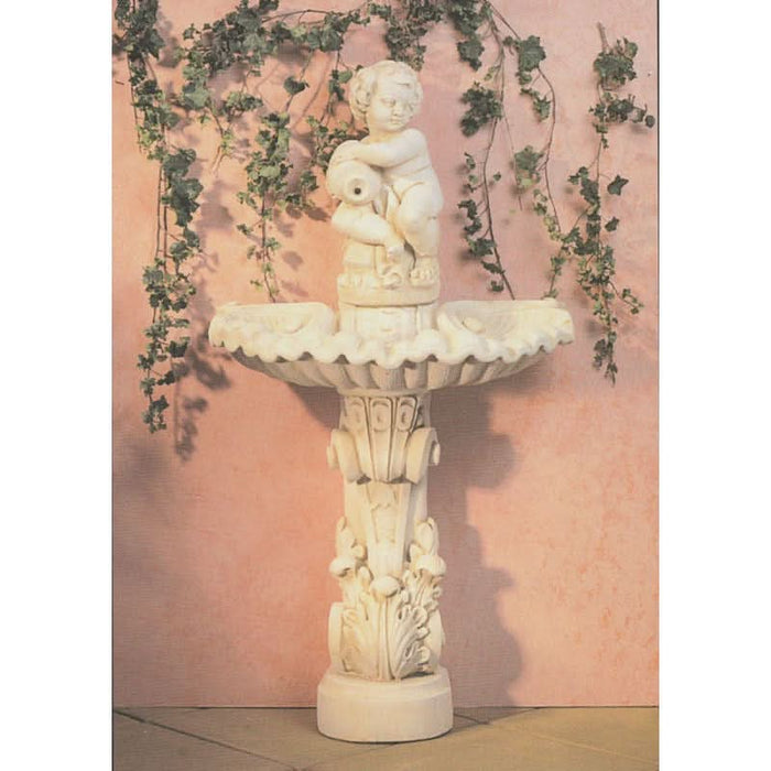 Vienna Concrete Wall Fountain - Large 138cm