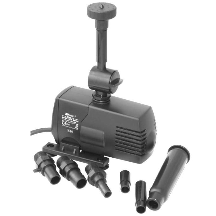 Resun King 2F pump with fittings.
