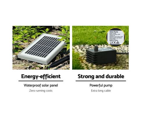 angel solar fountain pump