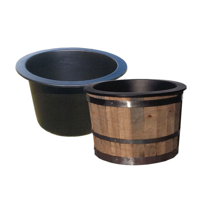 Whiskey Barrel & Cast Iron Hand Pump Water Feature - 94cm