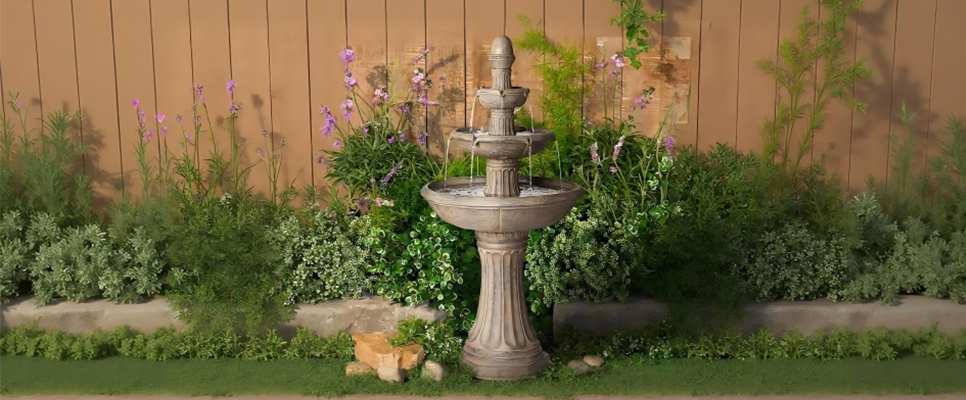 Elegance of Classical Fountains: What Makes the Victoria 3-Tier Fountain Stand Out