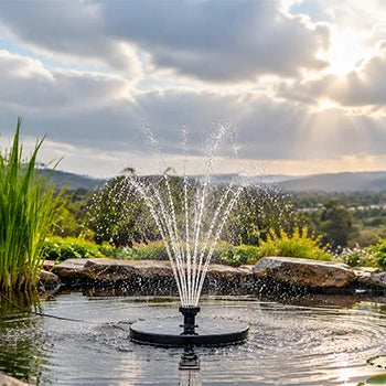 Do Solar Fountains Work on Cloudy Days in Australia?