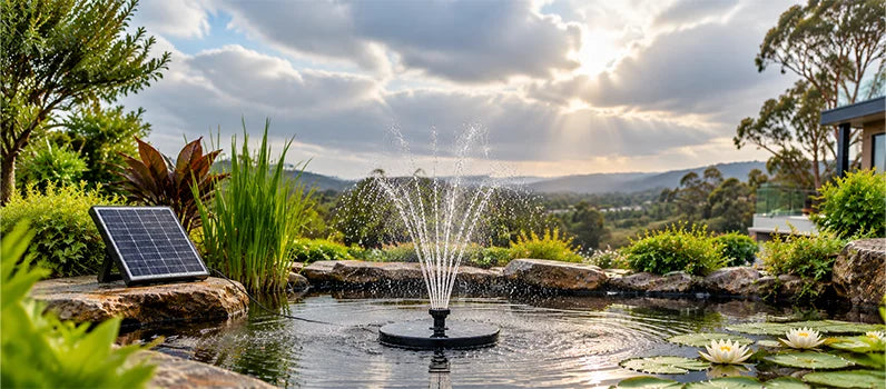 Do Solar Fountains Work on Cloudy Days in Australia?