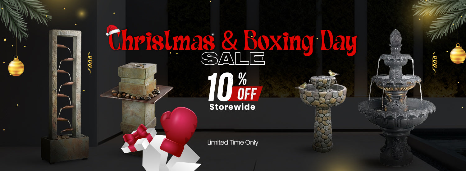 Christmas & Boxing Day Sale at Fountainland – Transform Your Garden for Less