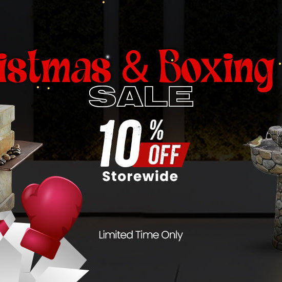Christmas & Boxing Day Sale at Fountainland – Transform Your Garden for Less