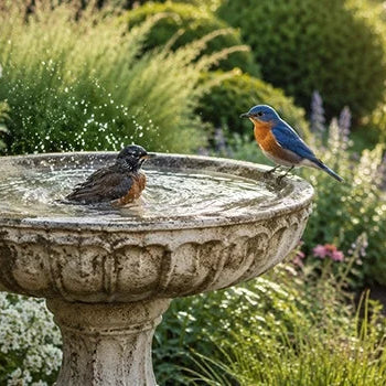 How a Garden Bird Bath Can Boost Your Garden's Charm