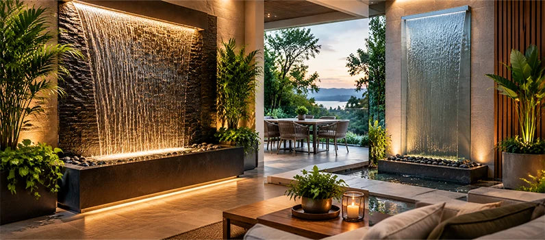 Wall Water Features: Types, Costs, and How to Choose the Right One for Your Space