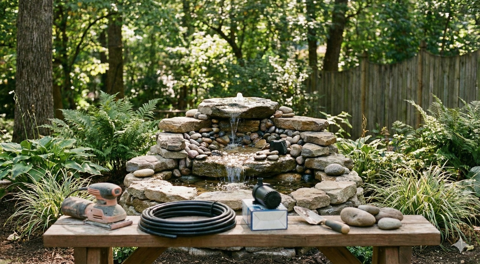 10 DIY Water Features Ideas