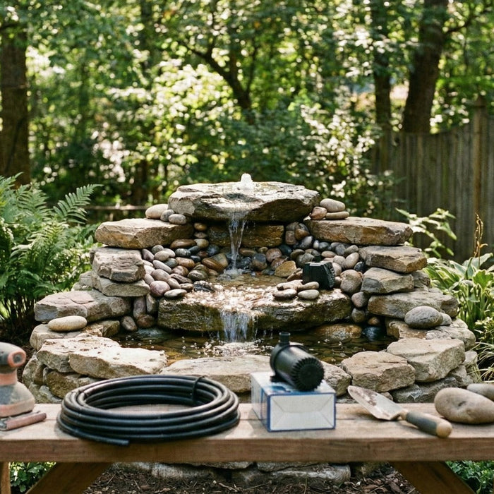 10 DIY Water Features Ideas