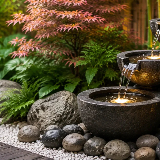 15 Zen Garden Ideas with Water Fountains for a Peaceful Backyard