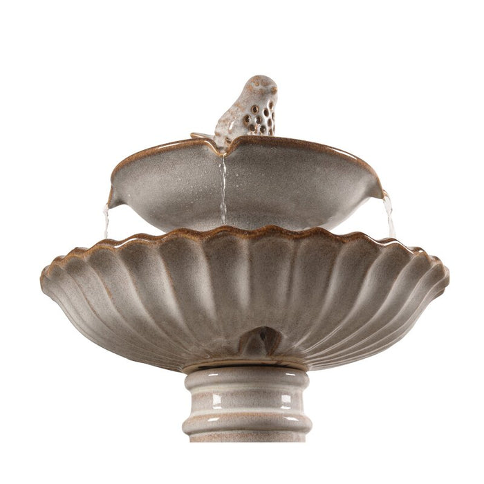 Maisy Ceramic Bird Bath Fountain - 2 Colours