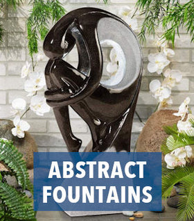 Abstract water fountains