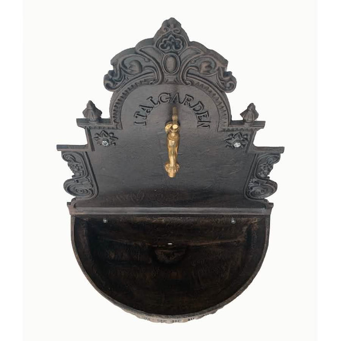 Palermo Cast Iron Wall Fountain - 98cm