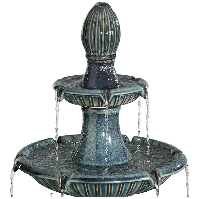 Regal 3-Tier Ceramic Water Fountain - Tall 115cm