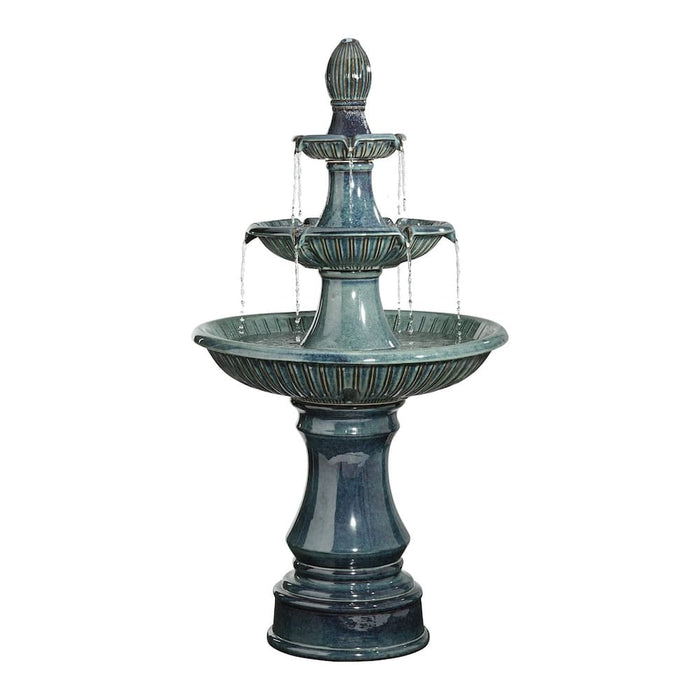 Regal 3-Tier Ceramic Water Fountain - Tall 115cm