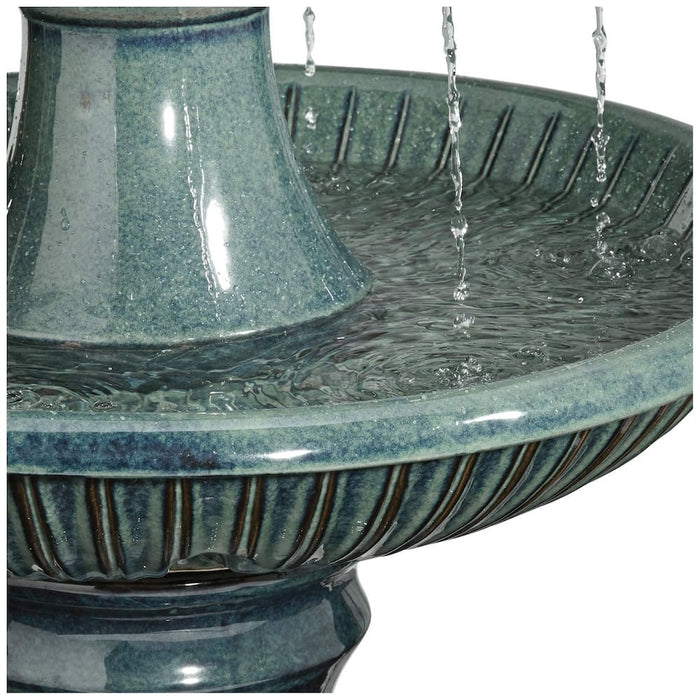 Regal 3-Tier Ceramic Water Fountain - Tall 115cm