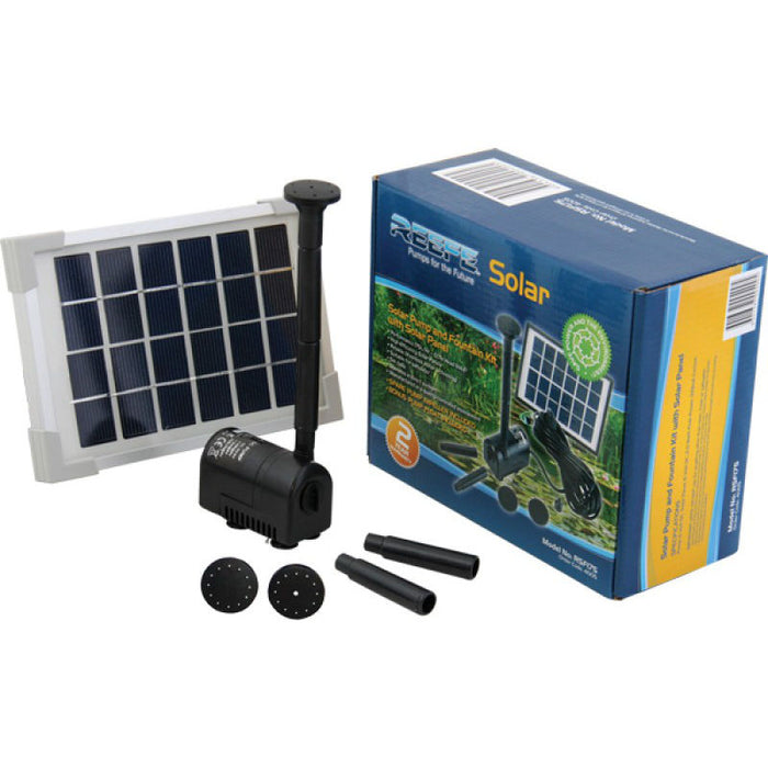 Reefe Solar Fountain & Pond Pump RSF175 - 0.7m, 175LPH