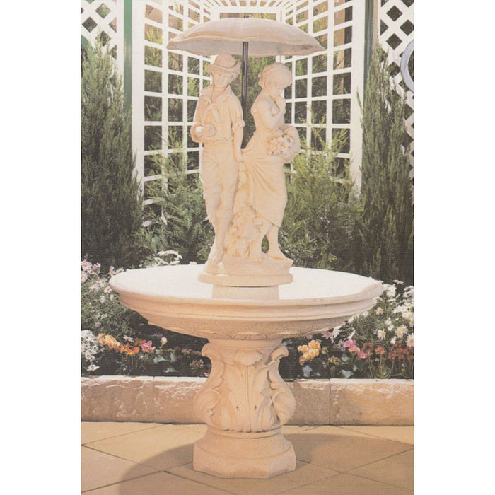 Amore Concrete Outdoor Water Feature - Large 180cm