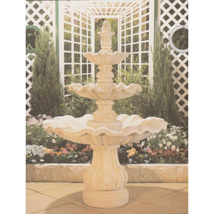 Catalina 3-Tier Concrete Water Fountain