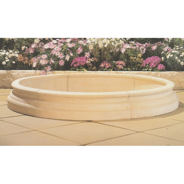 Classical Concrete Fountain Pond - 150cm