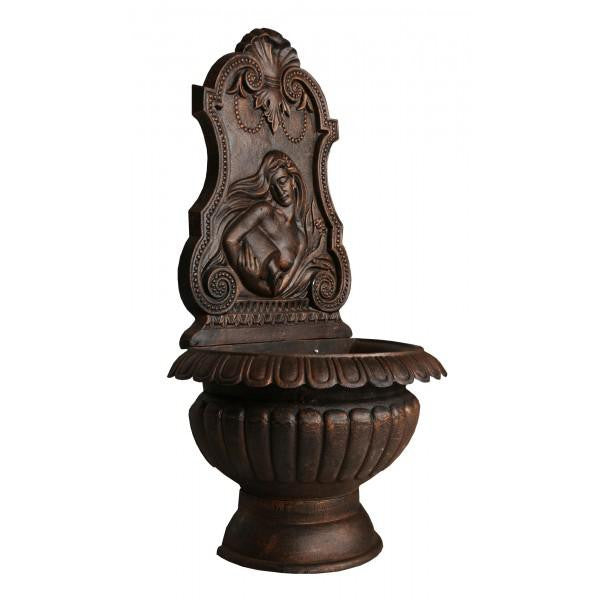 Amphora Cast Iron Wall Fountain - 120cm