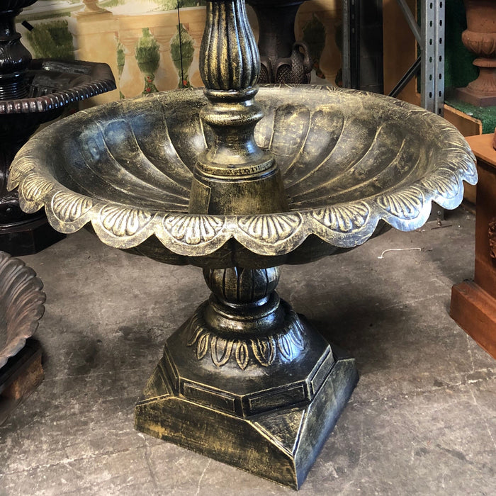Lisbon 3-Tier Cast Iron Water Fountain - Large 210cm - Self-Contained