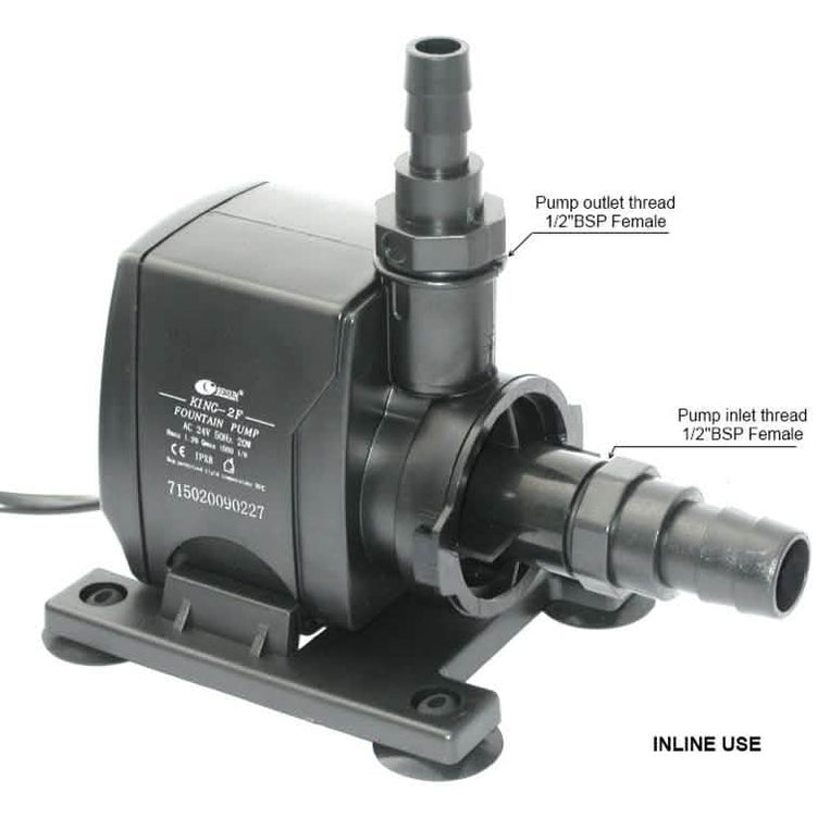 Resun King 2FLV LowVoltage 24V Water Pump for Fountains 1000LPH