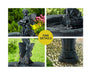 angel solar fountain details