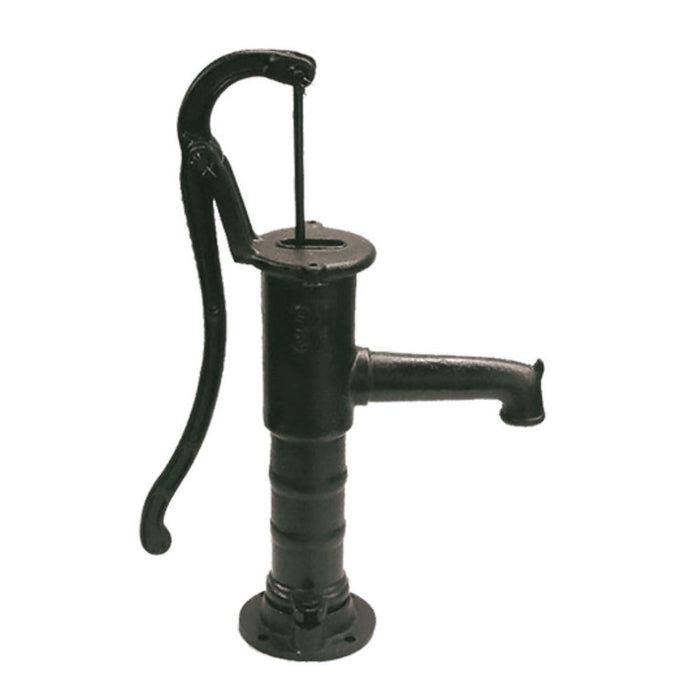 Whiskey Barrel & Cast Iron Hand Pump Water Feature - 94cm