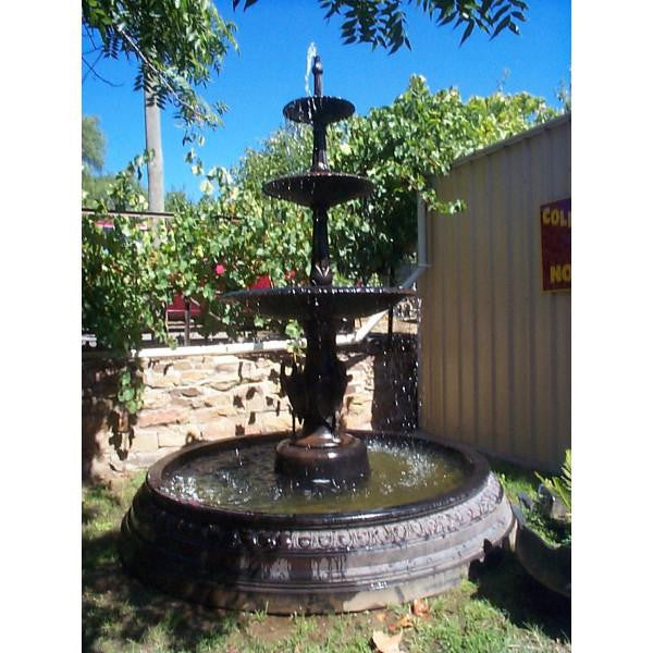 Fibreglass Pond for Tiered Fountains - Large 204cm